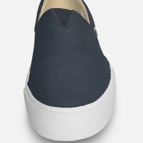 TOMS • Fenix Platform Blue Canvas • 9.5 - 10 - Picture 10 of 16